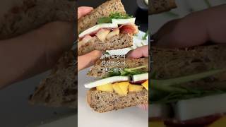 🫢달콤한 신비, 신선복숭아로 만든 샌드위치 레시피🍑🥖 #간단레시피 #food