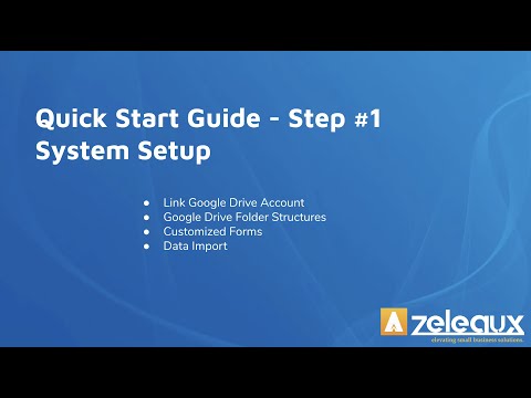 Zeleaux Quick Start Guide - System Setup