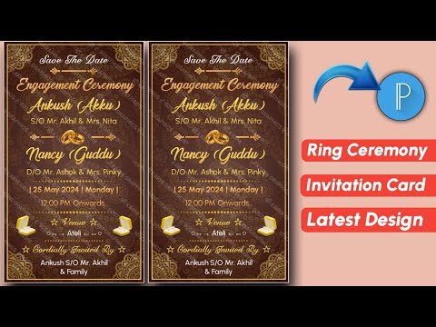 Buy Floral Ring Ceremony Cards Digital Invite Ring Ceremony Invite as Hindu  Engagement Invites Indian Engagement Cards as Canva Digital Template Online  in India - Etsy