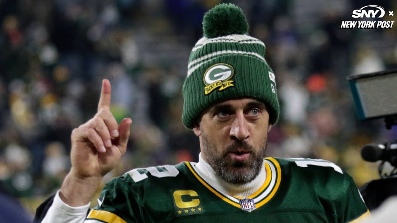 Aaron Rodgers reveals intention to play for Jets on 'Pat McAfee Show'