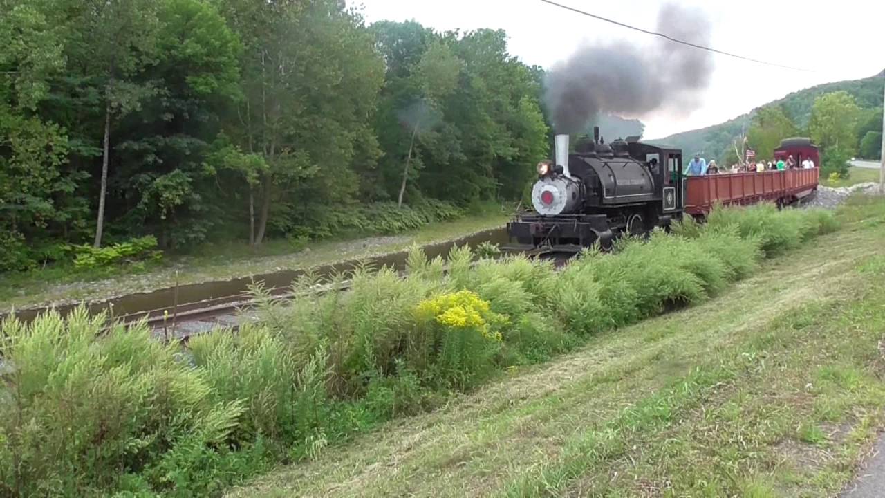 Viscose 6 on the Catskill Mountain Railroad's Esopus Scenic Train www