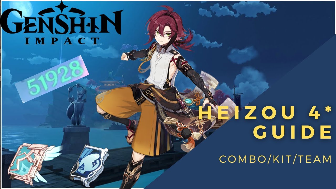 GUIDE HEIZOU ! UN 4* UNIQUE ! (Genshin Impact) YouTube