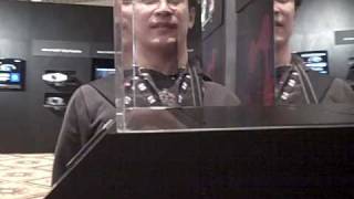 Sony OLED screen demo at PMA