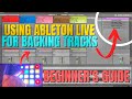 Beginners guide how to use ableton for live backing tracks