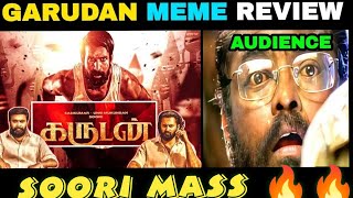 garudan review tamil 🤯 garudan movie review soori mass acting 🤯