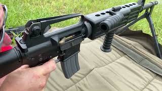 Slow Motion Colt Open Bolt LMG