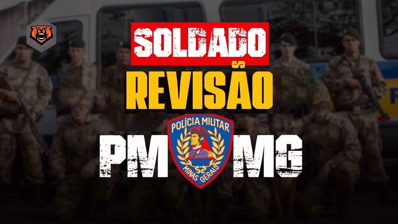 Conteúdo PMMG Soldado - Monster Concursos