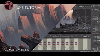 Nuke tutorial  | Nuke Matte Painting Tutorial | Camera Projection