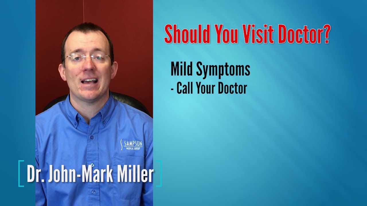 Health Chat with Dr. John-Mark Miller on COVID-19 (Symptoms)