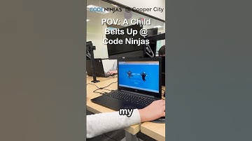 That Moment When A Child Belts Up At Code Ninjas  #code #coding #technology #stem