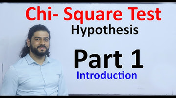 Chi Square Test Part 1 Introduction Hypothesis Set Up Types MBS first Semester Statistics Solution