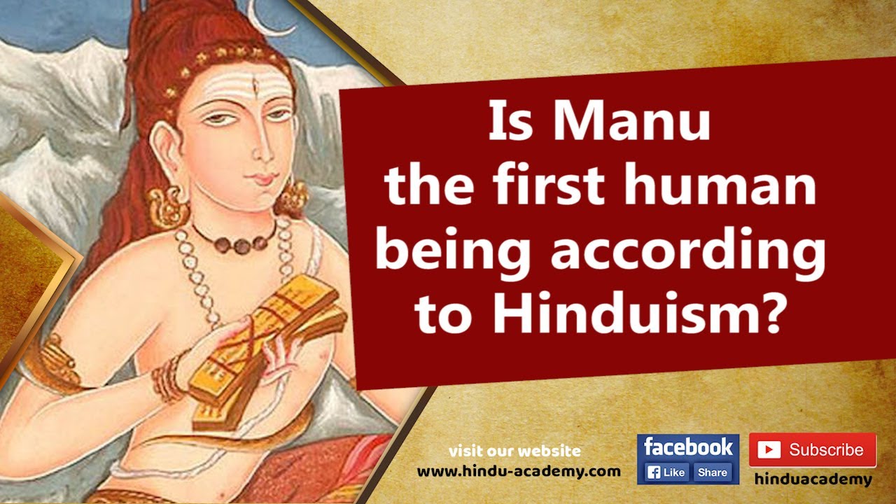Is Manu The First Human Being According To Hinduism YouTube
