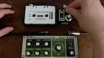 Metta Audio Devices - Speed Adjustable Cassette Player w/ Mute & Stutter (demo with voice on tape)