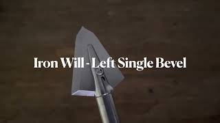 Iron Will Left Single Bevel | Close-up look