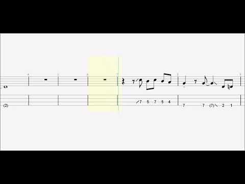 Official 髭男 dism. ノーダウト  bass tab