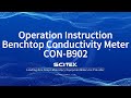 Bench-top Conductivity Meter CON-B902 Operation Instruction-20251119