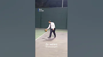 Syrian President Ahmed Al Sharaa Surprises Citizens With Basketball Skills 