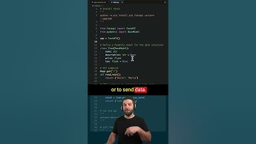 Create your first Python REST API  #python #fastapi  #restapi