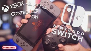 How to use your Xbox Or PS4 Controller with Nintendo Switch! - 8Bitdo Unboxing & Tutorial
