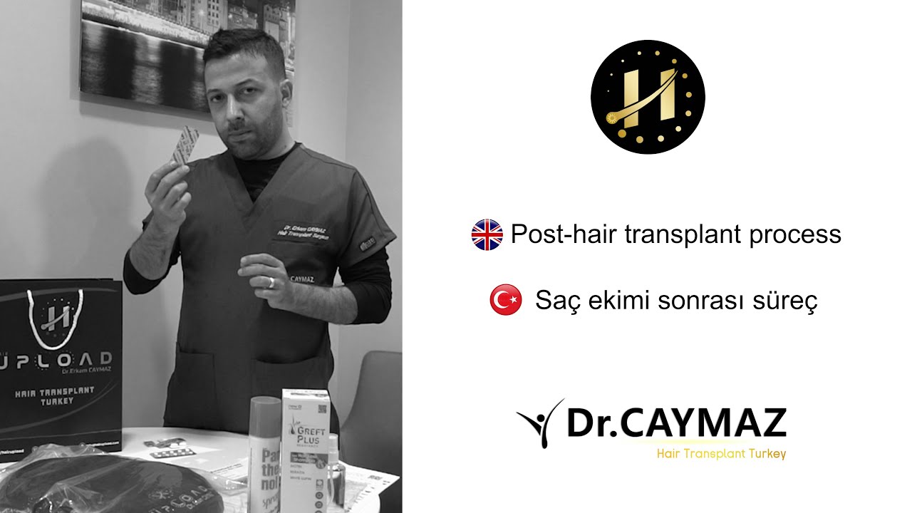 Post hair transplant process