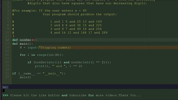 [Solved] Non-Decreasing Digits | 9to5Science