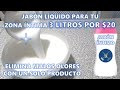 Jabón líquido para tu zona íntima - 3 LITROS POR 20 PESOS