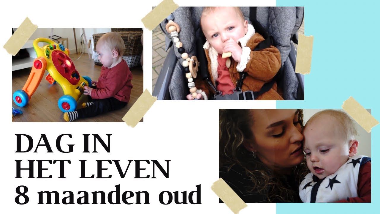 DAGROUTINE baby 8 maanden oud - dag in het leven.