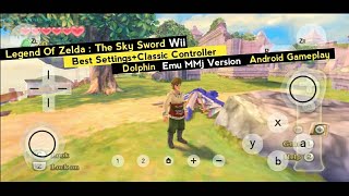 Legend Of Zelda : The Sky Sword Wii Dolphin Emulator Classic Controller Android