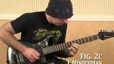 Joe Satriani - Guitar Lesson (All 7 Modes) Part 1