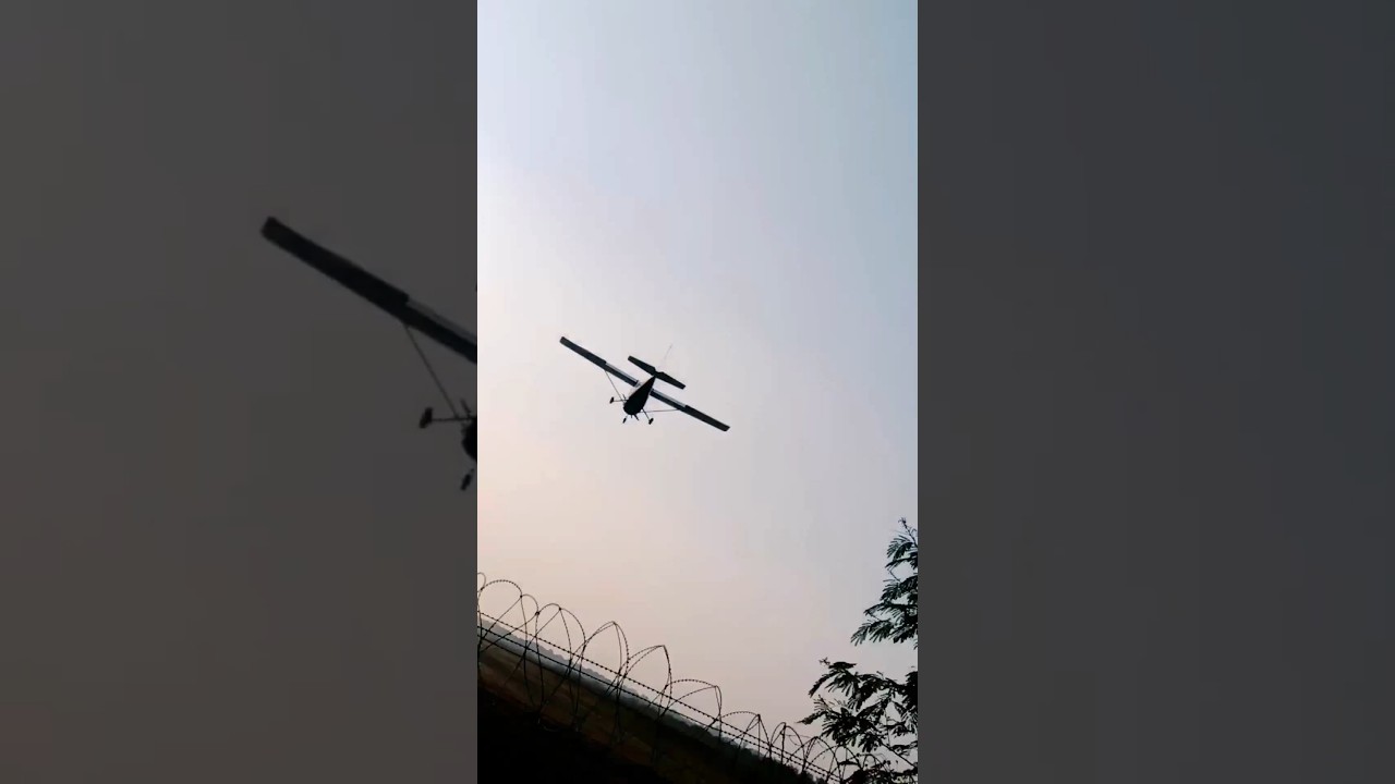 Kanpur Army Cantt में आया Private Jet 