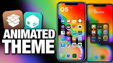 ANIMATED iPhone THEME! Animatoon Pro Has Animated APP ICONS