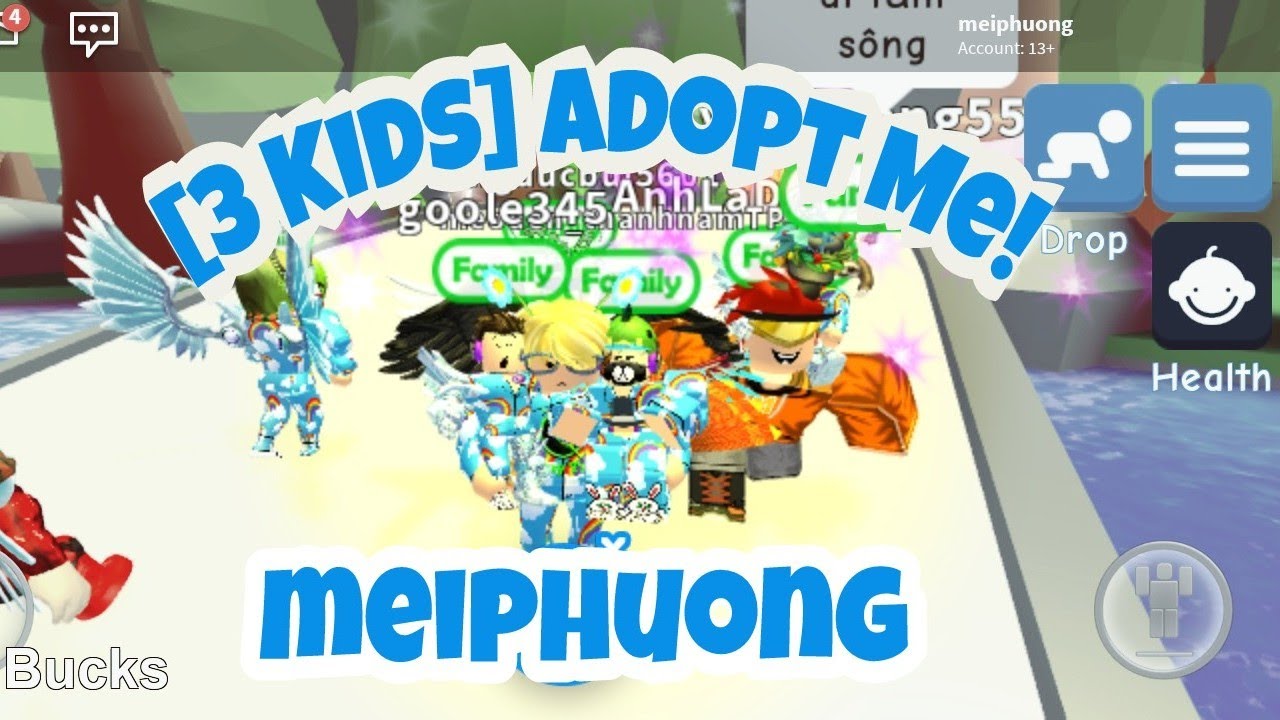 ROBLOX: ĐẠI GIA ĐÌNH CỦA MEI MẶC PYJAMAS | ADOPT ME - YouTube