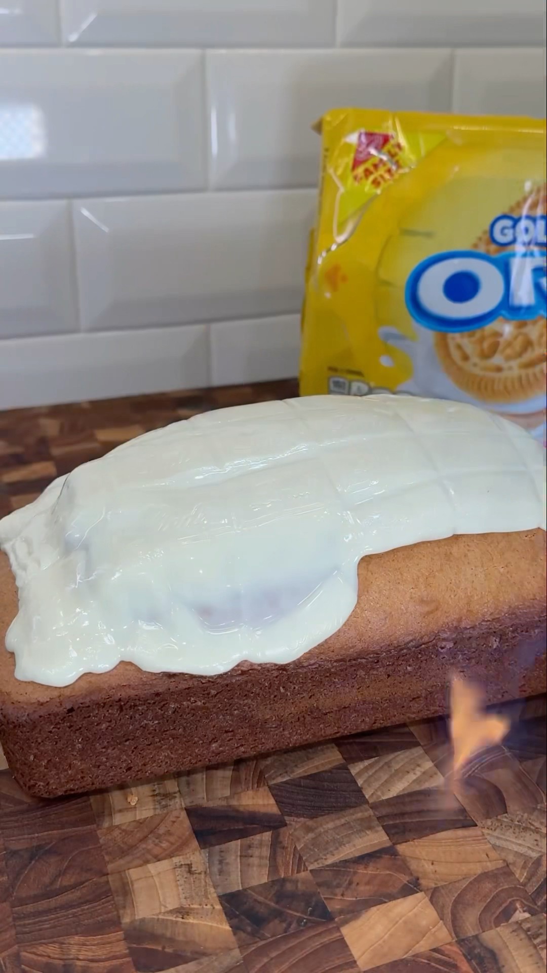 Golden Oreo Cake Hack #shorts