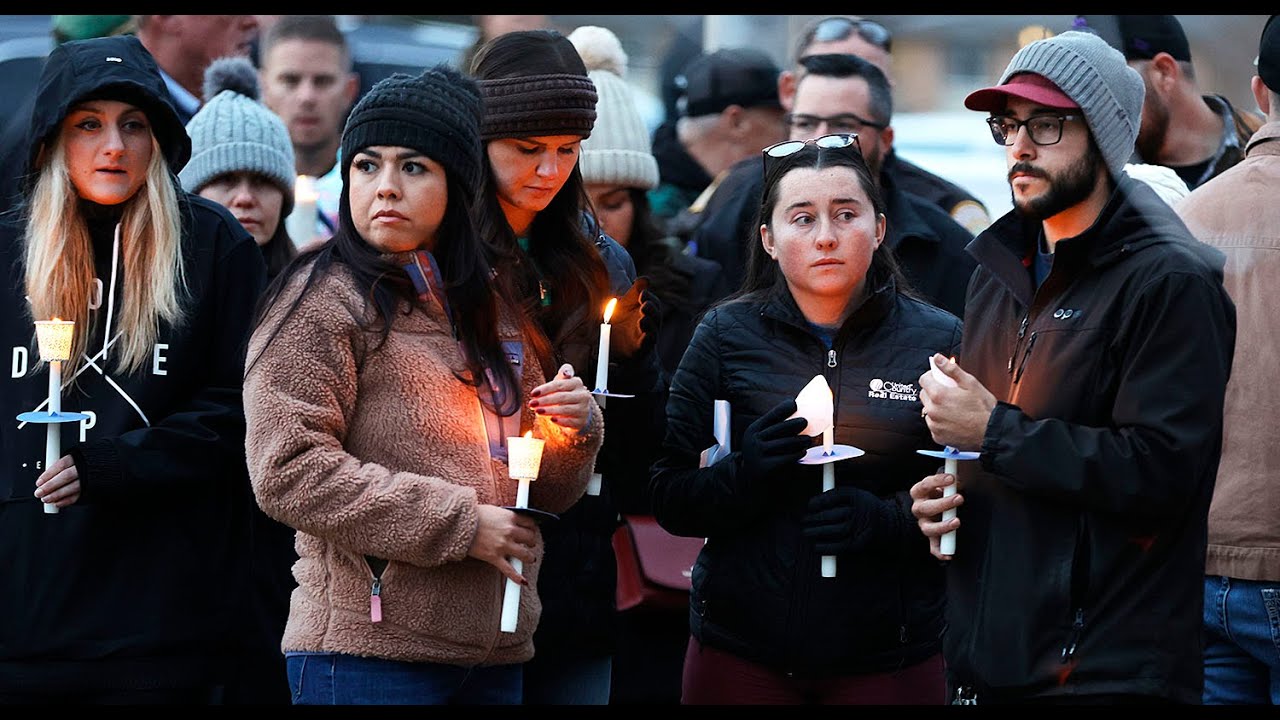 Video: Candlelight vigil held for fallen Cortez police Sgt. Michael Moran