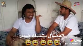 اضحك مع افضل مشهد كوميدي  لـ نادر ابوعيد&ومزهر رزق _الفضول يشتيله ضمار