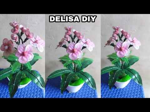Cara Membuat bunga dari kain perca | How to make flower ...