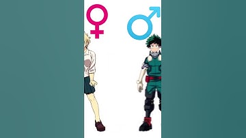 Thumbnail of Mha GenderSwap edit || #shorts #animeshorts #genderswap #mha