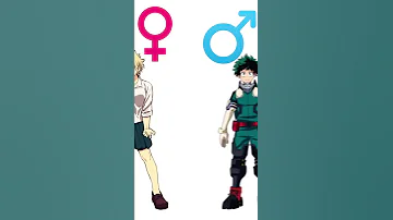 Mha GenderSwap Edit Shorts Animeshorts Genderswap Mha 