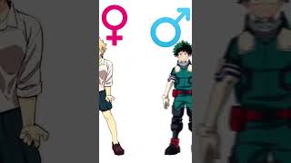 Mha GenderSwap edit || #shorts #animeshorts #genderswap #mha screenshot 4