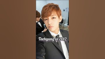 Taehyung in 2012😁me on 2012👶 #bts #btsarmy #army #kpop #cute Taehyung