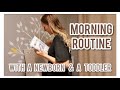 MORNING ROUTINE WITH TWO UNDER TWO 🐥🐣 SAHM WITH A NEWBORN   TODDLER