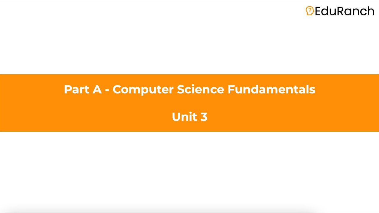 Computer Science Fundamentals and Python Basics - Class 4 - YouTube