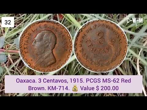Mexican Coins Values Most Expensive Coins In Mexico South America Hqdefault