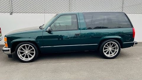 How to install or rebuild 1992-2000 Blazer/Tahoe suspension and OBS 1988-1998 Truck suspension