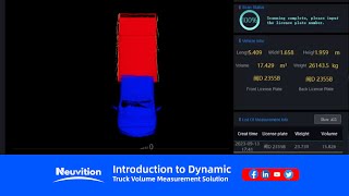 Introduction to Neuvition Dynamic Truck Volume Measurement System |Measured Data & LiDAR Point Cloud
