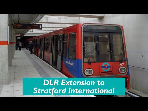 The New DLR Extension to Stratford International