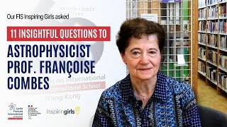 Prof. Combes shares powerful advice with our FIS Inspiring Girls