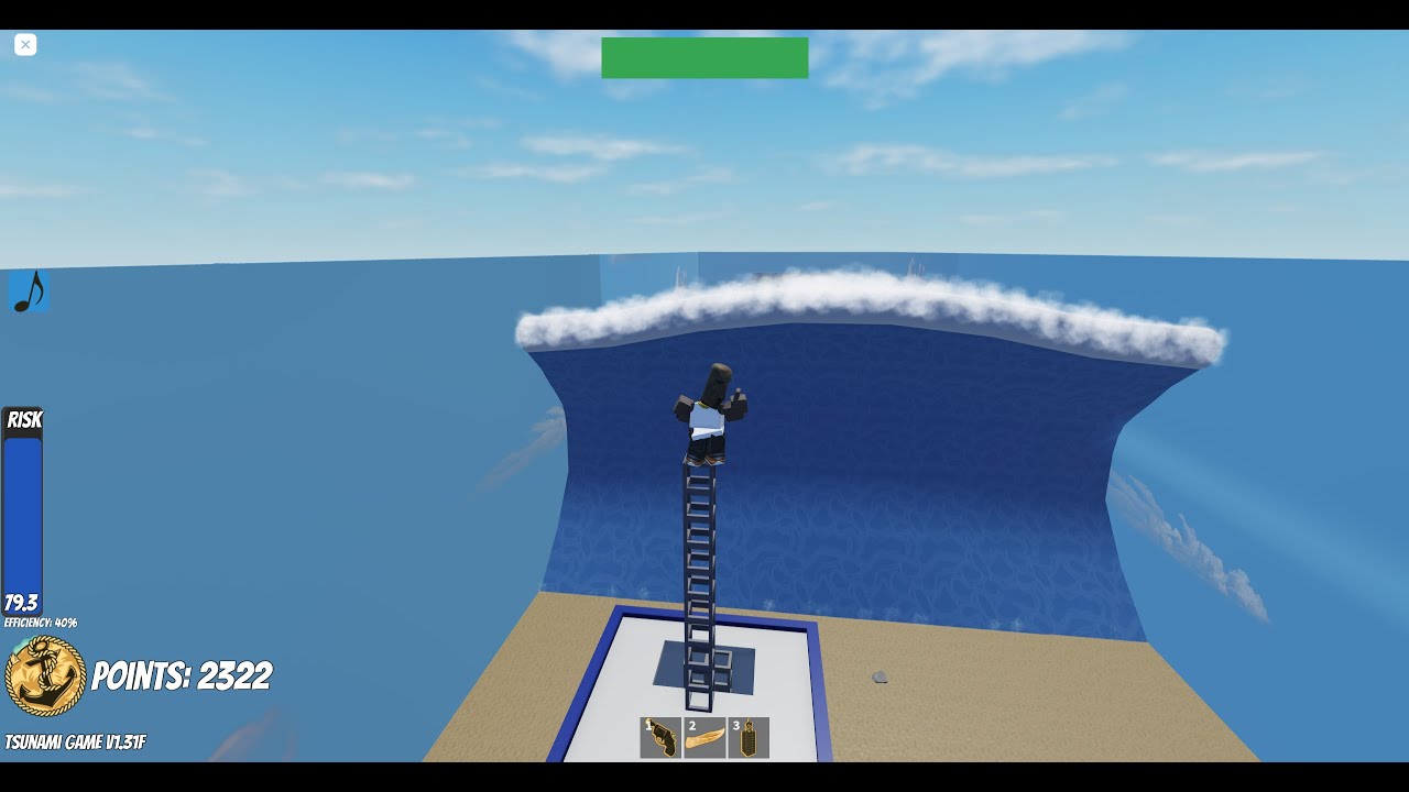 How to get CHROME BANANA in Tsunami Game (Roblox) 