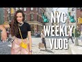 Settling in NYC Vlog - Unpacking, Furniture Disasters, First Event etc