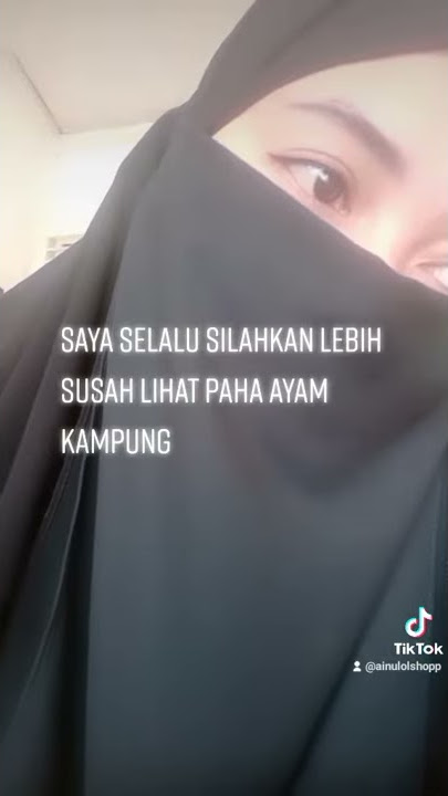 Wanita Akhir zaman banyak yang kurang rasa malunya